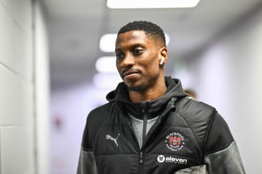 Blackpool 'dan Marvin Ekpiteta, 12 Mart 202 tarihinde İngiltere, Northampton' daki Sixfields Stadyumu 'nda Northampton Town ile Blackpool arasındaki Sky Bet 1 maçı öncesinde geldi.