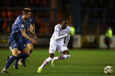 Barnsley 'den Devante Cole, 12 Mart 202' de İngiltere, Carlisle, Brunton Park 'ta oynanan Sky Bet Lig 1 karşılaşmasında Carlisle United ile Barnsley' e karşı.