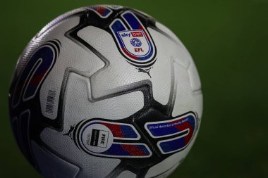 The EFL match ball during the Sky Bet Championship match Birmingham City vs Middlesbrough at St Andrews, Birmingham, United Kingdom, 12th March 202 clipart
