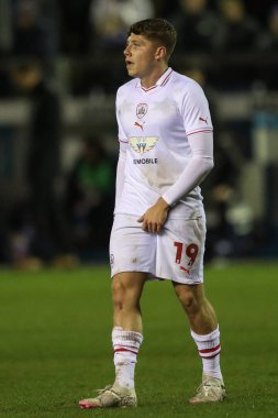 Barnsley 'li Aiden Marsh, Sky Bet Ligi 1 maçı sırasında Carlisle United ile Barnsley' e karşı Brunton Park, Carlisle, İngiltere, 12 Mart 202