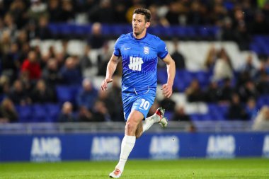 Birmingham City 'den Lukas Jutkiewicz 12 Mart 202' de Birmingham City ve Middlesbrough maçında St Andrews, Birmingham, İngiltere 'de karşılaştı.