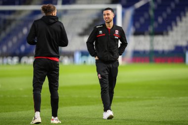 Middlesbrough 'dan Sam Greenwood, Birmingham City' nin Middlesbrough 'a karşı oynadığı 12 Mart 202' deki Gökyüzü İddia Şampiyonası maçı öncesinde geldi.