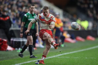 St. Helens takımından Jonny Lomax, 15 Mart 202 'de Headingley Stadyumu' nda oynanan Betfred Süper Lig 5. Raundunda St.Helens 'e karşı Leeds Rhinos maçında gol attı.