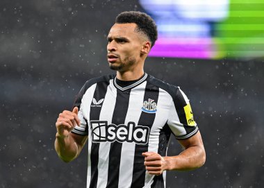 Newcastle United 'dan Jacob Murphy, 16 Mart 202 tarihinde Birleşik Krallık Etihad Stadyumu' nda Manchester City ile Newcastle United maçının finali sırasında