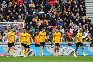 Wolverhampton Wanderers, 16 Mart 202 tarihinde Molineux, Wolverhampton, Birleşik Krallık 'ta oynanan ve Wolverhampton' a karşı oynanan FA Cup Quarter-Final maçında 0-1 berabere kalma golüne tepki gösterdi.