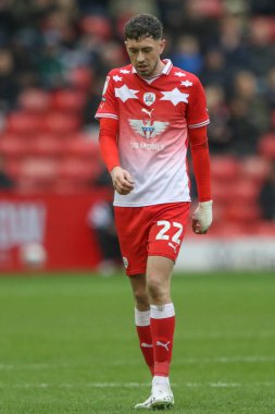 Corey O'Keeffe of Barnsley during the Sky Bet League 1 match Barnsley vs Cheltenham Town at Oakwell, Barnsley, United Kingdom, 16th March 202 clipart