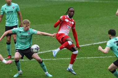 Barnsley 'den Devante Cole, 16 Mart 202' de Oakwell, Barnsley, Birleşik Krallık 'ta oynanan 1.