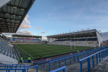 Headingley Stadyumu 'nun Betfred Süper Lig 5. Raundunda Leeds Gergedan' a karşı Headingley Stadyumu, Leeds, İngiltere 'de 15 Mart 202