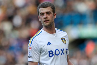 Patrick Bamford of Leeds United during the Sky Bet Championship match Leeds United vs Millwall at Elland Road, Leeds, United Kingdom, 17th March 202 clipart