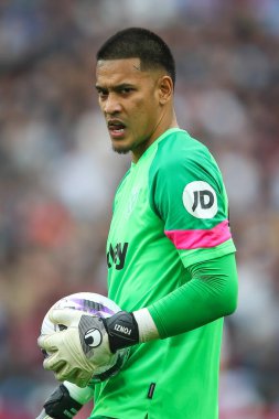 West Ham United 'ın 17 Mart 202' de Londra Stadyumu 'nda oynanan Premier Lig karşılaşmasında Alphonse Areola ile Aston Villa karşı karşıya geldi.