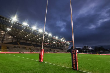 Headingley Stadyumu 'nun genel görüntüsü, Leeds Rhinos' un evi Betfred Süper Lig 5. raundu öncesinde Leeds Gergedan St. Helens 'e karşı Headingley Stadyumu, Leeds, İngiltere, 15 Mart 202