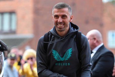 Wolverhampton Wanderers 'ın Gary O' Neil teknik direktörü, Birleşik Krallık 'ın Wolverhampton kentinde 16 Mart 202 tarihinde oynanan ve Wolverhampton' ın Coventry City 'e karşı oynadığı son karşılaşma olan FA Cup Quarter' ın önünde geldi.