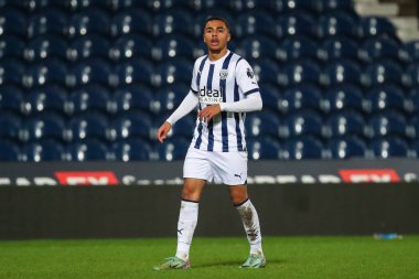 West Bromwich Albion 'dan Deago Nelson Premier League 2 U23 maçında West Bromwich Albion, Manchester United' a karşı The Hawthorns, West Bromwich, İngiltere, 18 Mart 202