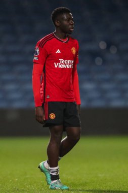 Manchester United 'dan Omari Forson Premier League 2 U23 karşılaşmasında West Bromwich Albion Manchester United' a karşı The Hawthorns, West Bromwich, İngiltere, 18 Mart 202