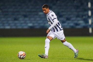 West Bromwich Albion takımından Deago Nelson 18 Mart 202 'de West Bromwich Albion ile Manchester United arasında oynanan Premier League 2-U23 maçında