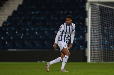West Bromwich Albion 'dan Narel Phillips Premier League 2 U23 maçında West Bromwich Albion Manchester United' a karşı The Hawthorns, West Bromwich, Birleşik Krallık, 18 Mart 202
