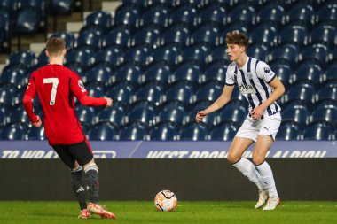 West Bromwich Albion takımından Josh Shaw 18 Mart 202 'de West Bromwich Albion, Manchester United' a karşı oynanan Premier League 2 U23 karşılaşmasında sahada.