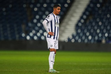 West Bromwich Albion 'dan Deago Nelson Premier League 2 U23 maçında West Bromwich Albion, Manchester United' a karşı The Hawthorns, West Bromwich, İngiltere, 18 Mart 202