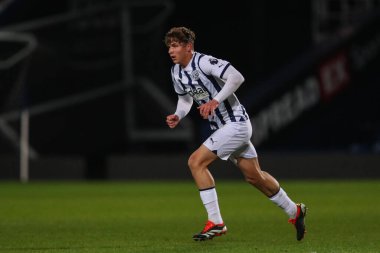 West Bromwich Albion 'dan Cole Deeming Premier League 2 U23 maçında West Bromwich Albion Manchester United' a karşı The Hawthorns, West Bromwich, Birleşik Krallık, 18 Mart 202