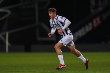 Cole Deeming of West Bromwich Albion during the Premier League 2 U23 match West Bromwich Albion vs Manchester United at The Hawthorns, West Bromwich, United Kingdom, 18th March 202 clipart