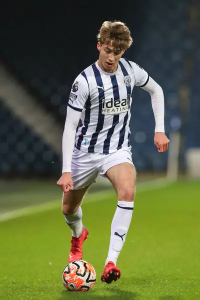 Harry Whitwell Från West Bromwich Albion Aktion Premier League U23 — Stockfoto