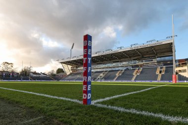 Headingley Stadyumu 'nun genel görüntüsü Betfred Challenge Kupası altıncı raundu öncesinde Leeds Gergedan St. Helens' e karşı Headingley Stadyumu, Leeds, İngiltere, 22 Mart 202