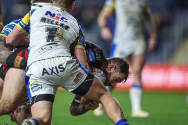St. Helens 'ten Daryl Clark, Birleşik Krallık' ın Leeds Stadyumu 'nda oynanan Betfred Challenge Kupası Altıncı Raundda Leeds Gergedan' a karşı St Helens maçına gidiyor.