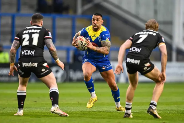 Paul Vaughan Warrington Wolves Makes Break Betfred Challenge Cup Sixth — Stock Photo, Image