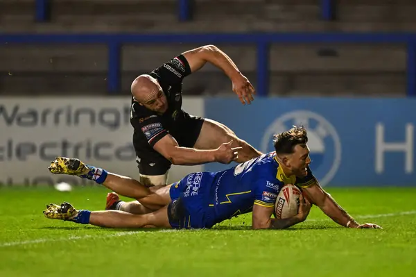 Matty Ashton Warrington Wolves Goes Try Betfred Challenge Cup Sixth — Stock Photo, Image