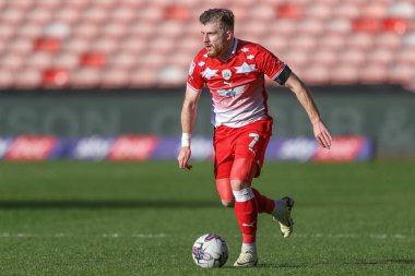 Barnsley 'den Nicky Cadden, 29 Mart 202' de Oakwell, Barnsley, Birleşik Krallık 'ta oynanan 1.