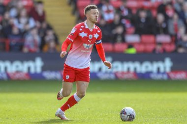Barnsley 'den Jordan Williams, 29 Mart 202' de Oakwell, Barnsley, Birleşik Krallık 'ta oynanan 1.