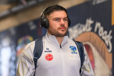 Warrington Wolves 'tan Joe Philbin, 30 Mart 202' de İngiltere 'nin Warrington şehrindeki Halliwell Jones Stadyumu' nda oynanan Warrington Wolves - Catalans Dragons maçından önce geldi.