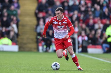 Barnsley 'li Josh Earl, 29 Mart 202' de Oakwell, Barnsley, Birleşik Krallık 'ta oynanan 1.