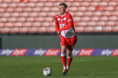 Barnsley 'den Jamie McCart, 29 Mart 202' de Oakwell, Barnsley, Birleşik Krallık 'ta oynanan 1.