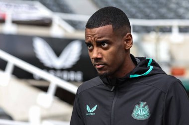 Newcastle United 'tan Alexander Isak, 30 Mart 202' de İngiltere 'nin Newcastle kentindeki St. James' s Park 'ta oynanan Premier League maçı sırasında geldi.