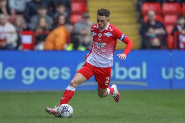 Barnsley 'den Jordan Williams, 29 Mart 202' de Oakwell, Barnsley, Birleşik Krallık 'ta oynanan 1.