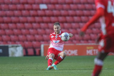 Barnsley 'den Herbie Kane, 29 Mart 202' de Oakwell, Barnsley, Birleşik Krallık 'ta oynanan 1.