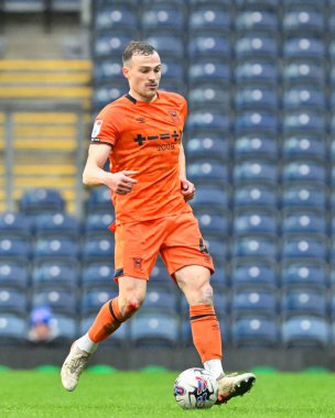 Ipswich Town 'dan George Edmundson, 21 Mart 202' de İngiltere 'nin Blackburn kentinde oynanan Blackburn Rover-Ipswich Town maçında...