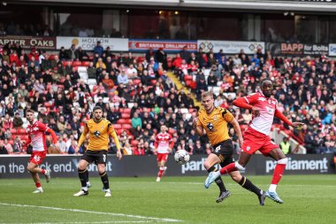 Barnsley 'den Devante Cole, 29 Mart 202' de Oakwell, Barnsley, Birleşik Krallık 'ta oynanan 1.