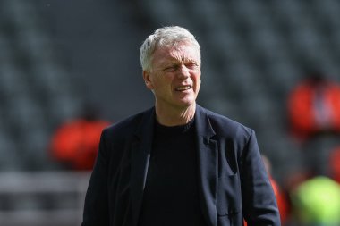West Ham United takımının teknik direktörü David Moyes, 30 Mart 202 'de İngiltere' deki St. James 's Park, Newcastle' da oynanan Premier League maçı sırasında geldi.