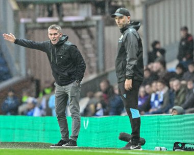 Ipswich Town 'un Kieran McKenna teknik direktörü, 21 Mart 202' de Blackburn 'de Blackburn Rovers Ipswich Town' a karşı oynadığı Gökyüzü İddia Şampiyonası maçında