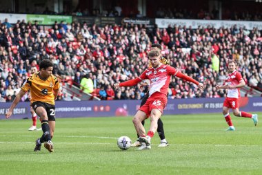Barnsley 'den John Mcatee, 29 Mart 202' de Oakwell, Barnsley, Birleşik Krallık 'ta oynanan 1.