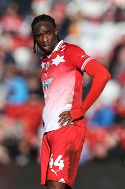 Barnsley 'den Devante Cole, Sky Bet Ligi 1 maçında Barnsley, Cambridge United' a karşı Oakwell, Barnsley, Birleşik Krallık 'ta, 29 Mart 202