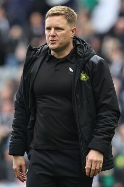 Newcastle United 'ın teknik direktörü Eddie Howe Premier League maçı sırasında Newcastle United, West Ham United' a karşı St. James 's Park, Newcastle, İngiltere, 30 Mart 202