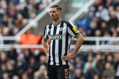 Newcastle United 'dan Fabian Schr Premier League maçı sırasında Newcastle United, West Ham United' a karşı St. James 's Park, Newcastle, İngiltere, 30 Mart 2024