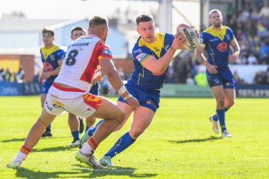 Warrington Wolves 'tan George Williams, 30 Mart 202' de Warrington Wolves 'un Halliwell Jones Stadyumu' ndaki Catalans Dragons 'a karşı oynadığı Betfred Süper Ligi karşılaşmasında görev başındaydı.