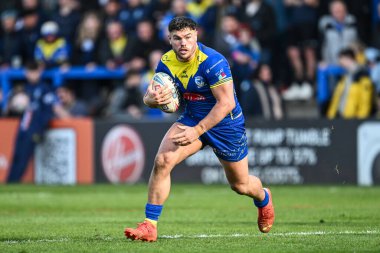 Warrington Wolves 'tan Joe Philbin, 30 Mart 202' de Halliwell Jones Stadyumu 'nda oynanan Warrington Wolves - Catalans Dragons maçında ilk hamlesini yaptı.