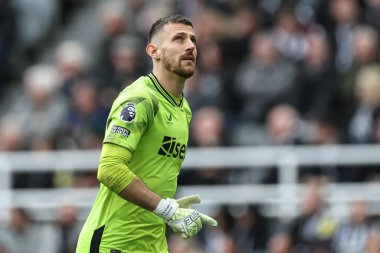Newcastle United 'dan Martin Dbravka Premier Lig karşılaşmasında Newcastle United ile West Ham United arasındaki St.James' s Park, Newcastle, İngiltere, 30 Mart 2024