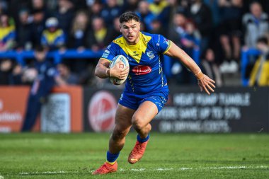 Warrington Wolves 'tan Joe Philbin, 30 Mart 202' de Halliwell Jones Stadyumu 'nda oynanan Warrington Wolves - Catalans Dragons maçında ilk hamlesini yaptı.