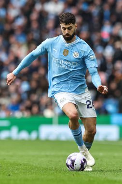 Manchester City 'den Joko Gvardiol, Premier League maçında Manchester City ile Arsenal arasında 31 Mart 2024' te Etihad Stadyumu 'nda bir ara verdi.